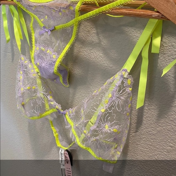 For Love and Lemons Holiday Collection Panty Pair - Picture 3 of 6